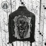 Veste Gothique En Jean Pour Homme Style Démoniaque