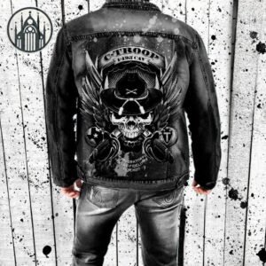 Veste Gothique Jean Crâne Homme — Univers Gothique