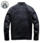 Veste Gothique En Simili Cuir Noir Pour Homme