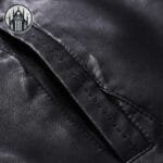 Veste Gothique En Simili Cuir Noir Pour Homme