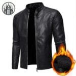 Veste Gothique En Simili Cuir Noir Pour Homme - Darkboy - Veste épaisse / m