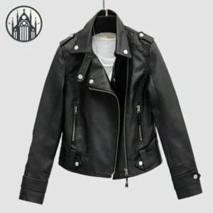 Veste Gothique En Simili Cuir Végan - Parfait Pour Tous Les Temps! - Xs