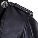 Veste Gothique Cuir Militaire Lacets — Univers Gothique (vue 5)