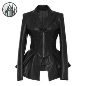 Veste Gothique Femme En Similicuir Resistante Et Stylée - s