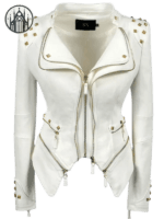 Veste Gothique Femme Pour Un Style Démoniaque - Xs / Blanc
