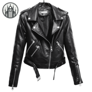 Veste Gothique Motard Femme Simili — Univers Gothique