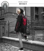 Veste Gothique Heavy Metal: Jean Skull Démoniaque - Xxl