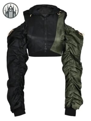 Veste Gothique Capuche Manches Amovibles — Univers Gothique