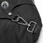 Veste Gothique Asymétrique Noire Homme — Univers Gothique (vue 2)