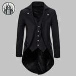 Veste Gothique Masculine En Polyester Et Coton Doux