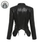Veste Gothique Motard Pour Un Style Démoniaque!