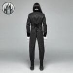 Veste Gothique Noir 2 En 1 - Style Démoniaque!
