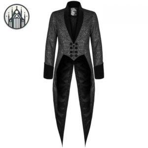 Veste Gothique Victorienne Homme 2en1 — Univers Gothique