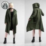 Veste Gothique Polyvalente En Coton Noir