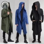 Veste Gothique Polyvalente En Coton Noir