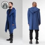 Veste Gothique Polyvalente En Coton Noir