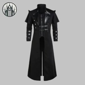 Veste Gothique Punk Sophistiquée — Univers Gothique