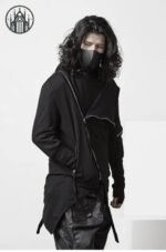 Veste Gothique Punk Coton Polyester — Univers Gothique (vue 2)