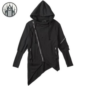 Veste Gothique Punk Coton Polyester — Univers Gothique