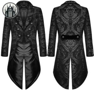 Veste Gothique Steampunk Queue Pie — Univers Gothique