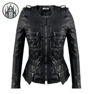 Veste Gothique Velours - élégance Dark Pour Femmes 1 Veste Gothique Velours - élégance Dark Pour Femmes - s