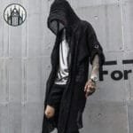 Veste Gothique Vintage: Noir Et élégant - Taille Unique