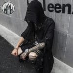 Veste Gothique Vintage: Noir Et élégant - Taille Unique