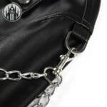Veste Simili Cuir Noir: Gothique Sexy & Résistant