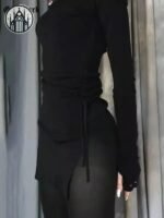 Robe Gothique Polyester Élastane — Univers Gothique (vue 7)
